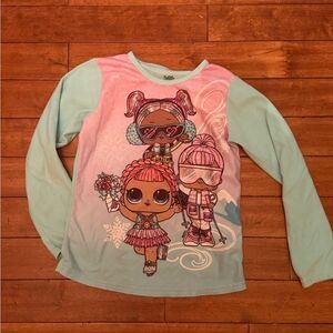 L.O.L. Surprise! Girls' Long Sleeve Pajamas Set Sz 10/12